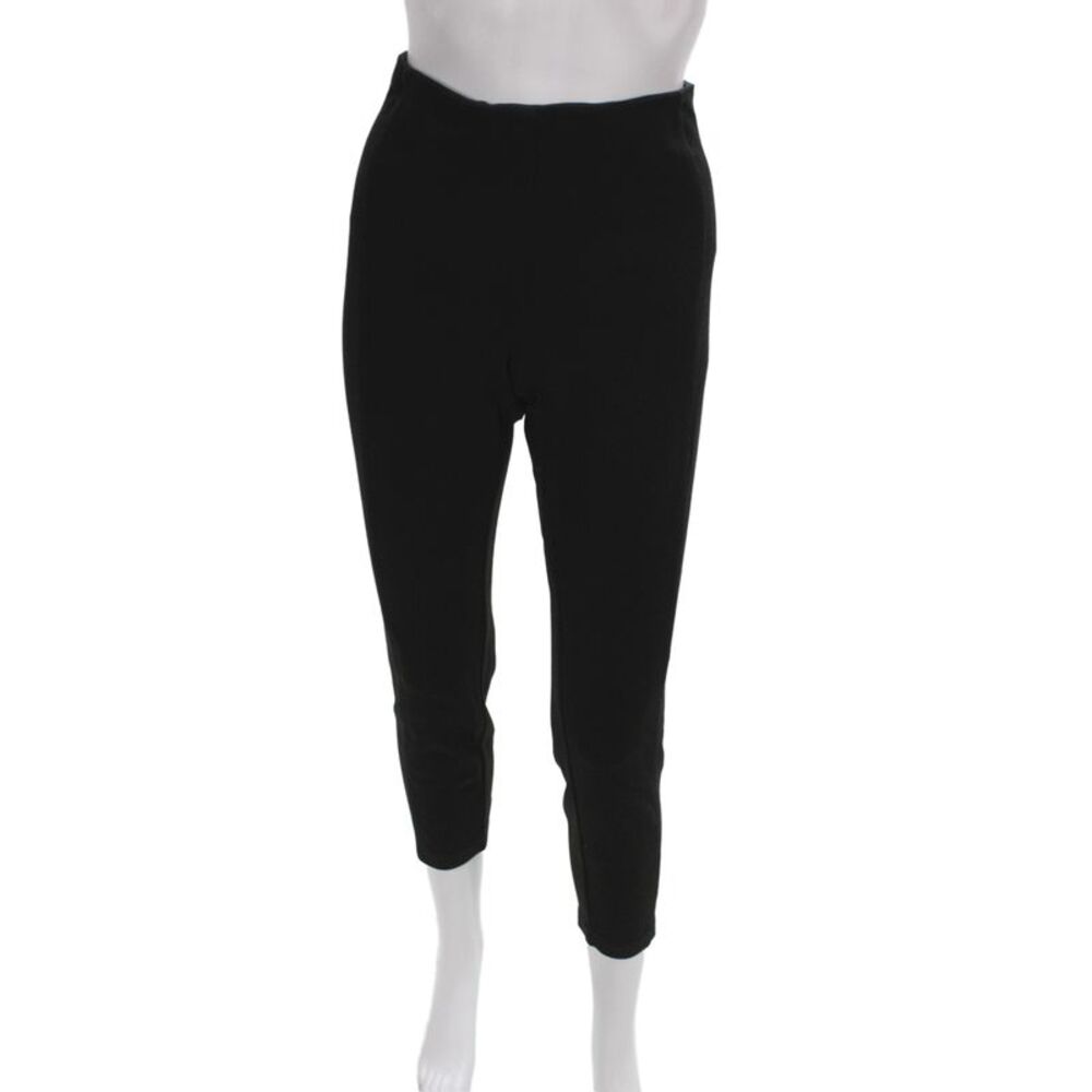 Rachel Zoe Womens Ankle Pull On Pants Black Rayon Size 8